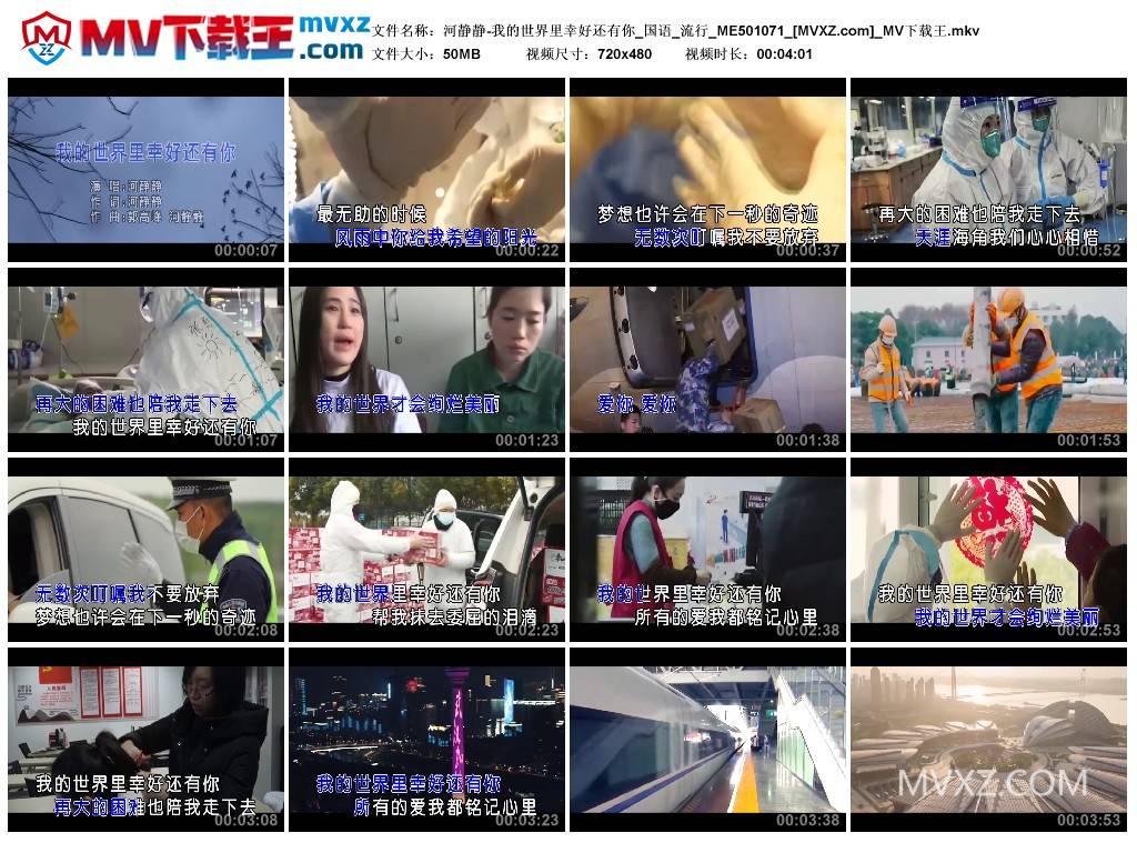 河静静-我的世界里幸好还有你_国语_流行_ME501071